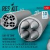 RESKIT RS48-0534 LAU-10 ZUNI rocket launcher for US Army & Navy (2 pcs) (A-1, A-4, A-6, A-7, A-10, A-37, AV-8, TF-9J, OV-1, OV-10, F-4, F-5, F-100, F-14, F-16, F/A-18, Su-25) (3D Printed) (1/48)